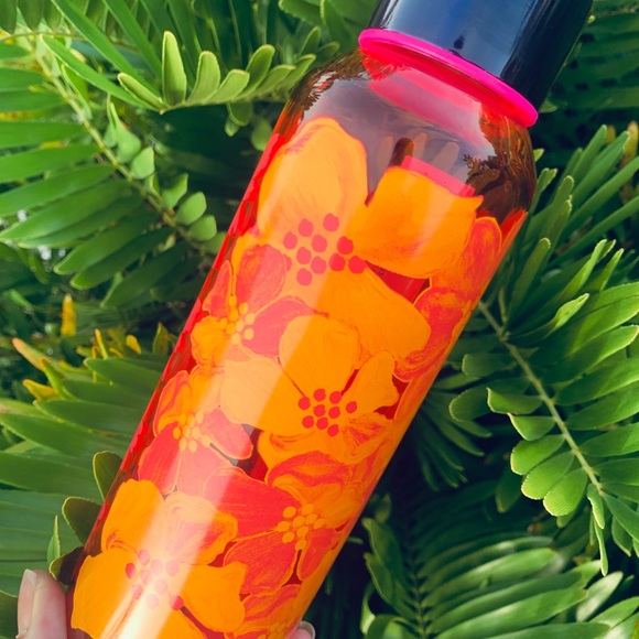 Starbucks Strawberry Fields Floral Glass Water Bottle Tumbler Cup 20oz 2022 NWT - Picture 3 of 9